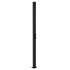 GESSI OUTDOOR Душевая стойка для установки на улице, напольная, на 2 выхода, без ручек, ручного душа и верхнего душа, внешняя часть, цвет Black XL