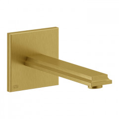 Gessi Eleganza Настенный излив на 1/2" для монтажа с удаленным управлением 46112+46106 (не входит в комплект), цвет: шлифованное золото