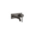 GESSI 316 Встраиваемый смеситель с изливом 147мм (внешние части), цвет: brushed black metal pvd