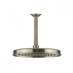 GESSI VENTI20 Верхний душ 300 мм., с потолочным держателем 293 мм., цвет Finox Brushed Nickel