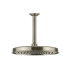 GESSI VENTI20 Верхний душ 300 мм., с потолочным держателем 293 мм., цвет Finox Brushed Nickel