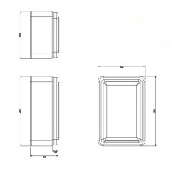 Gessi iSpa Мыльница настольная, цвет: хром/белый