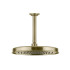 GESSI VENTI20 Верхний душ 300 мм., с потолочным держателем 293 мм., цвет Brushed Brass PVD