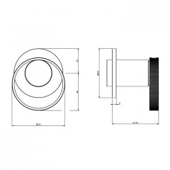 GESSI ANELLO Смеситель для раковины встраиваемый, однорычажный, цвет Finox Brushed Nickel