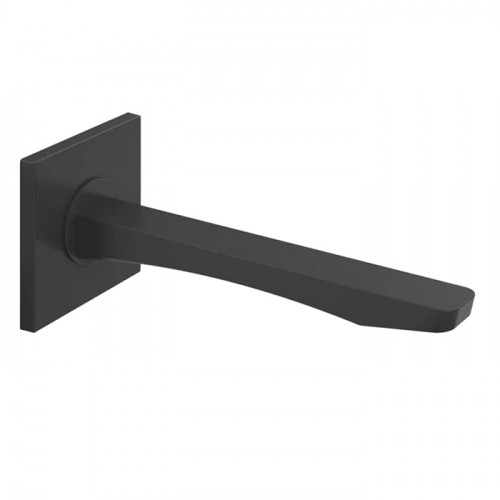 GESSI Rilievo Настенный излив на 1/2", комбинируемый с удаленным управлением (не входит в комплект)., цвет: nero XL