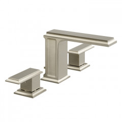 Gessi Eleganza Смеситель для раковины на 3 отверстия с донным клапаном, цвет: Finox