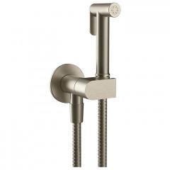 Gessi Гигиенический душ, шланг 1250 мм, цвет Finox Brushed Nickel