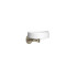 Gessi Anello Мыльница настенная белая, цвет Finox Brushed Nickel