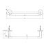Gessi Tondo Полотенцедержатель, 30 см, цвет: Black XL