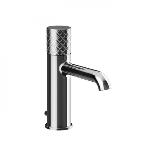 GESSI HABITO INTRECCIO Смеситель для раковины на 1 отверстие, однорычажный, в комплекте с донным клапаном, цвет хром