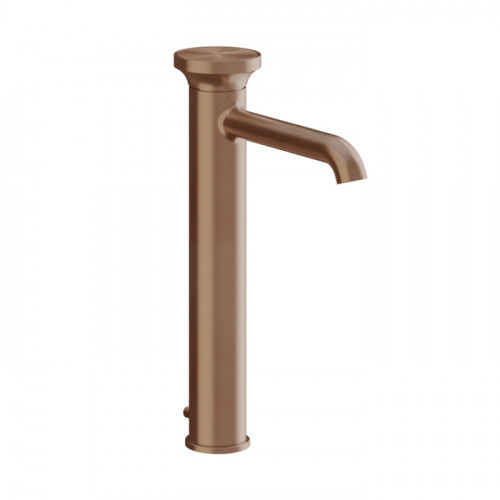 GESSI Origini Смеситель для раковины высокий с донным клапаном, в компл с отд вставкой, цвет Copper Brushed PVD