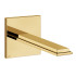 Gessi Eleganza Настенный излив на 1/2" для монтажа с удаленным управлением 46112+46106 (не входит в комплект), цвет: золото