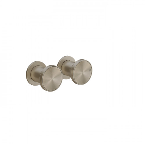 GESSI Origini Смеситель встраиваемый на 2 позиции,с отд вставкой., цвет: Finox Brushed Nickel