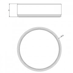 GESSI 316 Мыльница настольная, цвет: черный/brushed black metal pvd