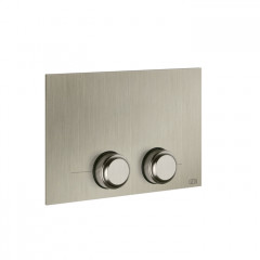GESSI VENTI20 Клавиша смыва для унитаза двойная, для инсталляций TECE, цвет Finox Brushed Nickel