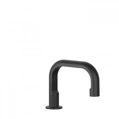 GESSI INCISO Отдельно стоящий излив 140мм, h=145мм , цвет: nero XL