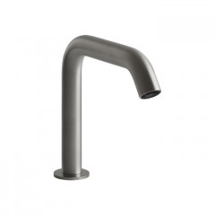 GESSI 316 FLESSA Смеситель для раковины, электронный, с кран-фильтром для регулировки температ и напора воды, высота излива 150 мм, цвет Steel Brushed