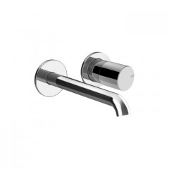 GESSI HABITO UNITO Смеситель для раковины настенный встраиваемый, однорычажный, цвет хром