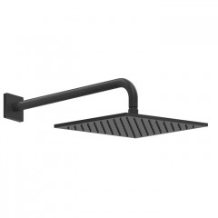 GESSI Rilievo Душевая головка шарнирная для настенного крепления 250x250 мм на 1/2", цвет: nero XL