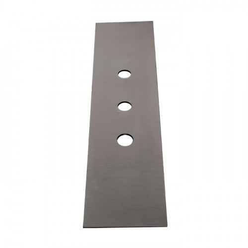 GESSI 316 Пластина на 3 отверстия для монтажного бокса, цвет: brushed black metal pvd
