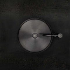 GESSI INCISO Подставка напольная под раковину 54601, сифон в комплекте, цвет Cristalplant Dark Metal