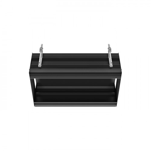 GESSI BINARIO Профиль линейный 670 мм., для 3 модулей, установка Shift-Fix, цвет Black XL