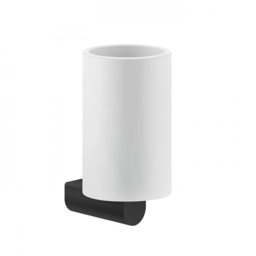 GESSI Rilievo Стакан настенный, цвет: nero XL