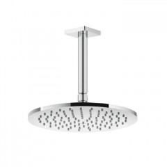 GESSI Rilievo Потолочная душевая головка шарнирная на 1/2",250 мм., цвет: хром