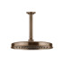 GESSI VENTI20 Верхний душ 300 мм., с потолочным держателем 293 мм., цвет Copper Brushed PVD