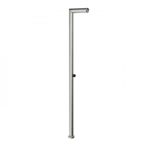 GESSI OUTDOOR Душевая стойка для установки на улице, напольная, на 1 выход, без ручки и верхнего душа, внешняя часть, цвет Corten