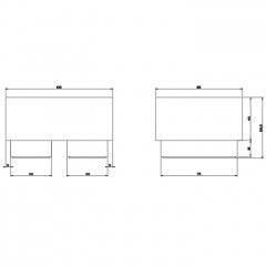 GESSI INVERSO ACCESSORIES Мыльница настольная белая, цвет: Brass Brushed PVD