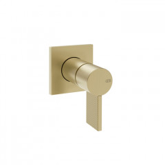 GESSI INVERSO DIAMANTATO Настенный смеситель для раковины на 1 выход, цвет: Brass Brushed PVD