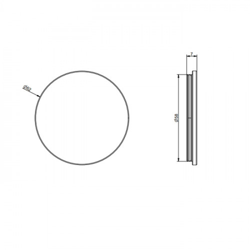 GESSI Origini Мыльница настенная белая/Finox Brushed Nickel