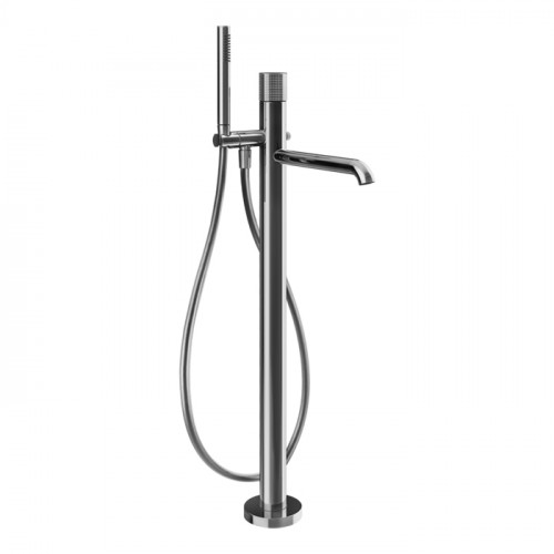 GESSI HABITO CESELLO Смеситель для ванны напольный, однорычажный, цвет хром