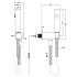 Gessi Ingranaggio Гидроёршик настенный на 1/2", цвет: Black XL