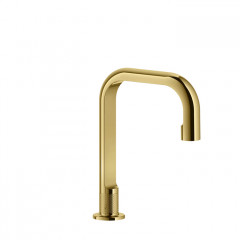 GESSI INCISO Отдельно стоящий излив 160мм, h=240мм, цвет: золото