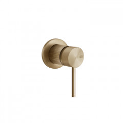 GESSI 316 Встраиваемый смеситель на 1/2" на 1 источник (внешняя часть), цвет: warm bronze brushed pvd