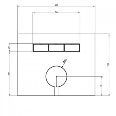 Gessi Hi-Fi Смеситель для душа, с включением до 3 источников одновременно (внешняя часть), цвет: Black XL