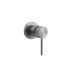 GESSI 316 Встраиваемый смеситель, на 1/2", на 1 источник (внешняя часть), цвет: steel brushed