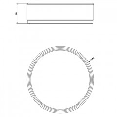 GESSI INCISO Мыльница настольная, цвет: черный/nero XL