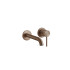 GESSI 316 Встраиваемый смеситель с изливом 210-180мм (внешние части), цвет: brushed copper pvd
