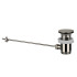 Gessi Emporio Technical accessories Донный клапан для раковины на 1 1/4 c донным клапаном и переливом, цвет: Finox Brushed Nickel