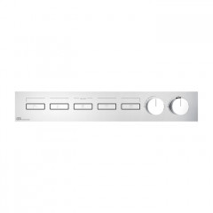 Gessi Hi-Fi Термостат для душа, с включением до 5 источников одновременно (внешняя часть), цвет: хром