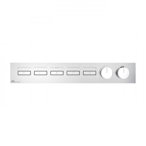 Gessi Hi-Fi Термостат для душа, с включением до 5 источников одновременно (внешняя часть), цвет: хром