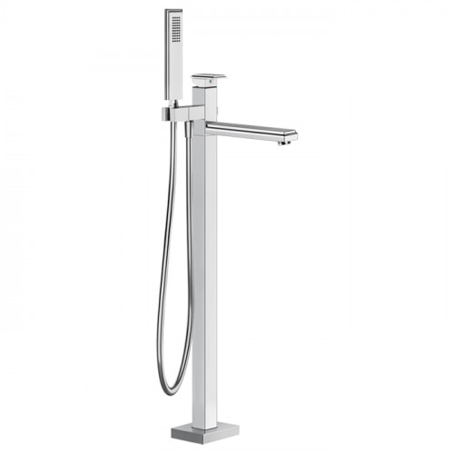 Gessi Eleganza Напольный смеситель для ванны (внешние части), цвет: хром