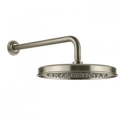 GESSI VENTI20 Верхний душ 328 мм., с настенным держателем 389 мм., цвет Finox Brushed Nickel