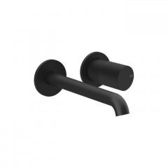 GESSI HABITO UNITO Смеситель для раковины настенный встраиваемый, однорычажный, цвет Black XL