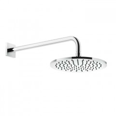 GESSI Rilievo Душевая головка шарнирная для настенного крепления на 1/2" 250мм, цвет: хром