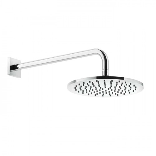 GESSI Rilievo Душевая головка шарнирная для настенного крепления на 1/2" 250мм, цвет: хром