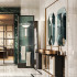 GESSI VENTI20 Дозатор для жидкого мыла настольный, цвет белый, фурнитура Brass PVD